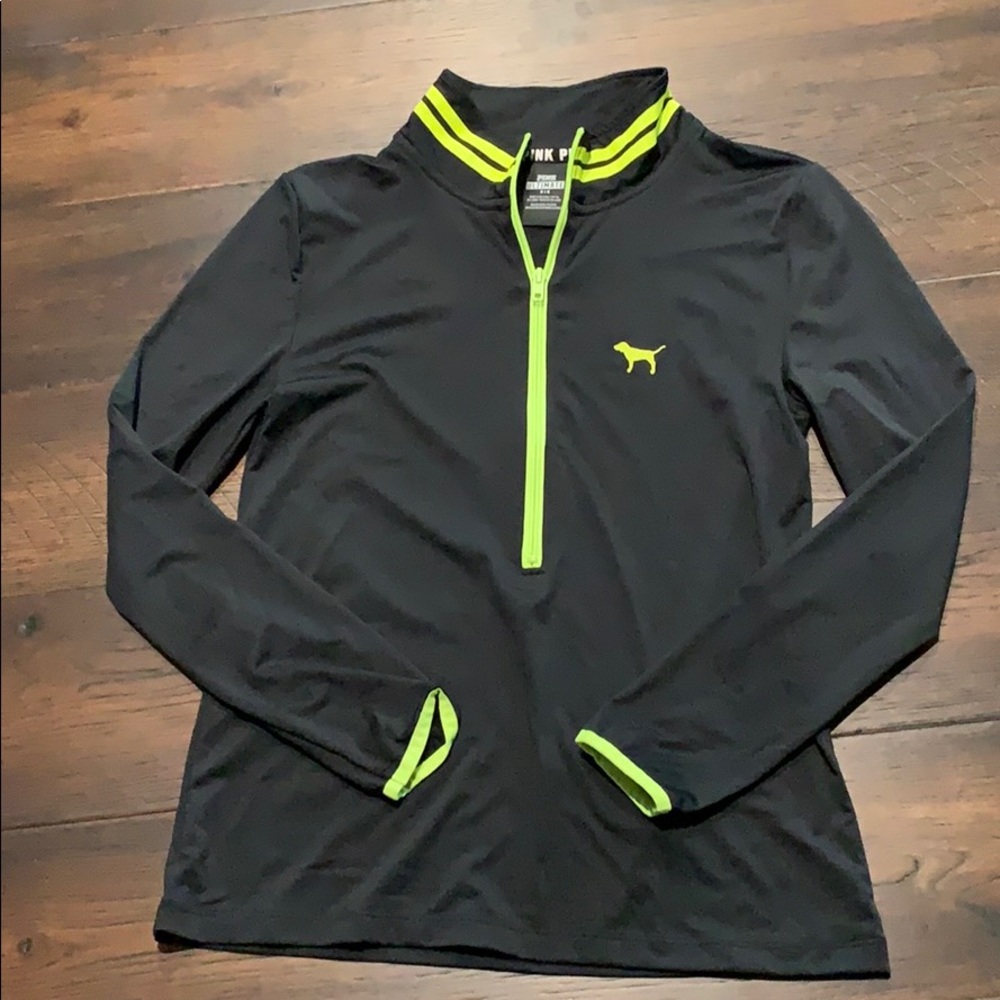 PINK 1/4 zip jacket